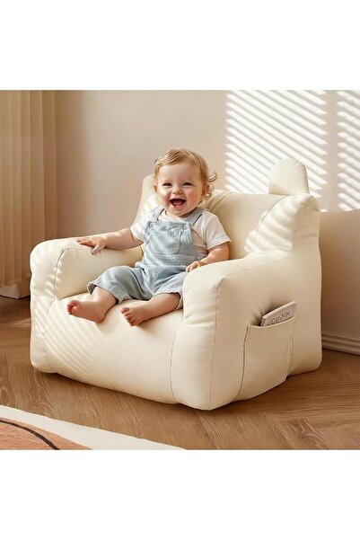 Vixplorn Toddler Chair,Comfy Foam Kids Couch with Soft Linen Cover,Kids Sofa ...