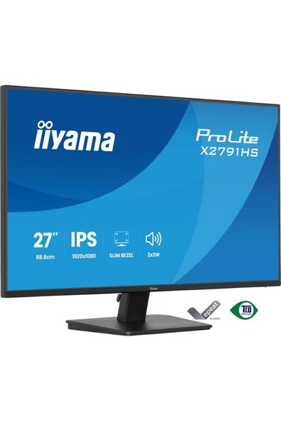 IIYAMA ProLite X2791HS-B1 27 FHD IPS Adaptive Sync Flicker free monitor Negru