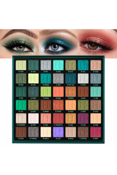 Harmony Harmony Maker 42 Colors Assorted Color Eyeshadow Palette