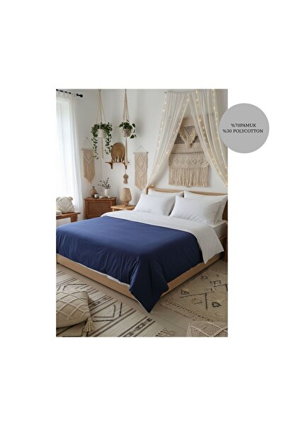 ayçiçek home Σετ διπλού κρεβατιού με 200/200 ελαστικά σεντόνια, 200/220 παπλω...