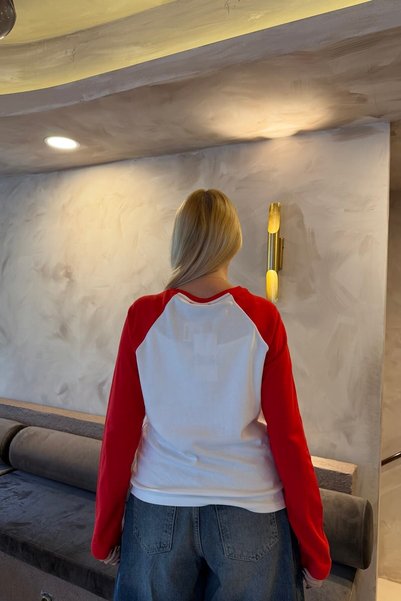 lizge giyim BİSİKLET YAKA GARNİLİ TSHIRT