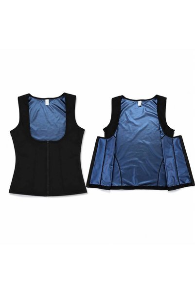 Nevara Neoprene Compression Thermal Sauna Sweat Vest Gear for Abdomen and Back Heat and Sweat Enhancement during Exercise and Movement For Easy Wearing and Controlling, Making Them Suitable for Exercise and Daily Activities.
