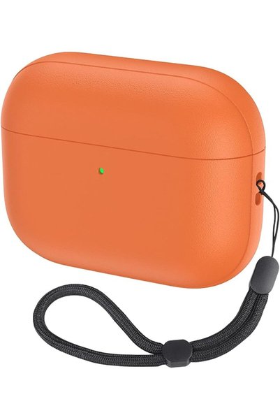GBUFIYSN حافظة لسماعات AirPods Pro 3: حافظة من الجلد الصناعي الناعم لسماعات A...