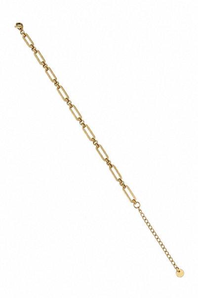 nesdesignn Steel Link Chain Bracelet (Gold)