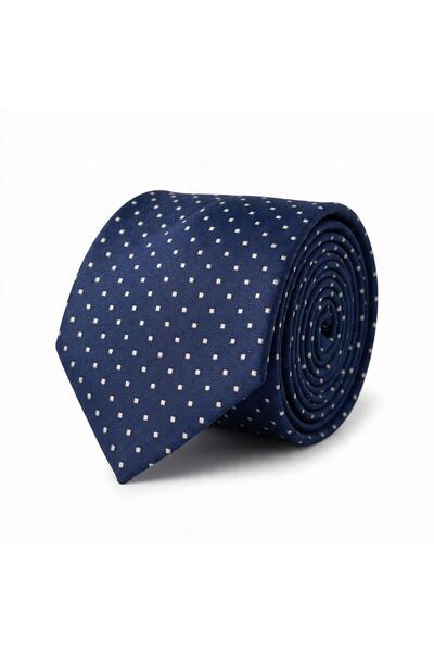 CROATE Cravată pentru bărbați cu buline, micro-țesută – Design elegant, durab...