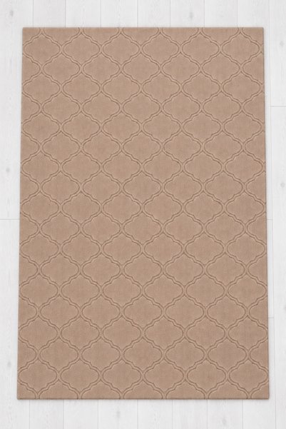 Modamina غطاء سجاد مرن من ويلسوفت بمساحة 6 متر مربع (200 × 300 سم)، بنمط هندسي، غطاء حماية للسجاد ذو ملمس ناعم