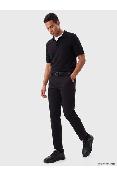LC Waikiki Pantaloni Slim Fit Gabardină Bărbați