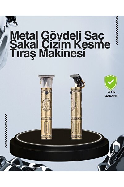 Homica Kompakt Tasarımlı, Uzun Pil Ömürlü Saç Sakal Kesme Makinesi