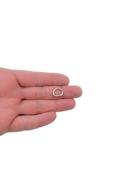 Mg Aksesuar Paracord Accessory Bag, Connecting Metal D Ring 1 Cm* 20 Pcs
