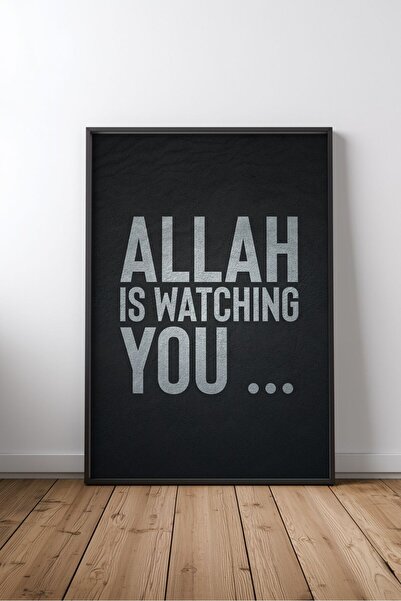 KEYFHOME Islamic Hat Art No 258 Tablou MDF înrămat Poster Living Decor de per...