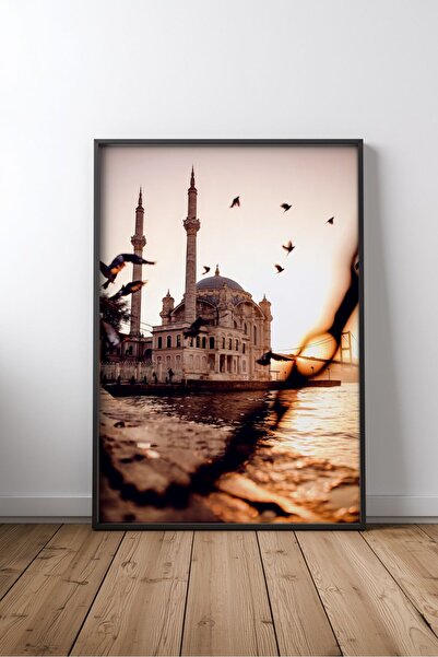 KEYFHOME Moschee și arhitectură islamică nr. 59 Tablou MDF înrămat Poster pen...