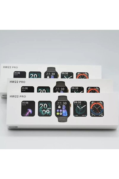 Wavetech ساعة ذكية HW22 Pro، شاشة عالية الدقة، مكالمات بلوتوث، سوار لياقة بدن...
