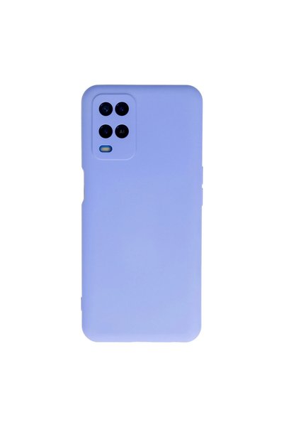 Generic Brand Oppo A54 4g Case Nano Velvet Silicone Inside - Lilac