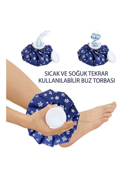 Hane216 Tekrar Kullanılabilir Sızdırmaz Kapaklı Sıcak / Soğuk Kompres Buz Tor...