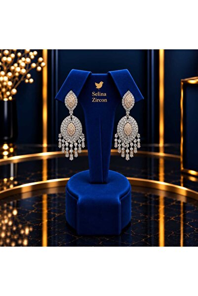 Accessories حلق زركون سهره