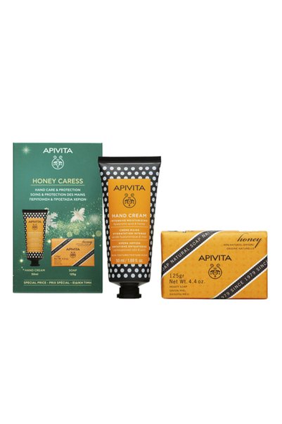 Apivita Intensiv Feuchtigkeitsspendende Handcreme Mit Honig, 2-teiliges Set 2 pz