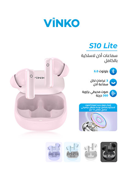 vinko S10 Lite TWS Wireless Earbuds, Bluetooth Earphones Bluetooth 6.0, Noise...