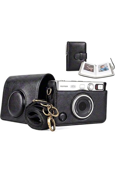 Faisal Al-Dail حافظة جلدية من FAISAL لكاميرا Fujifilm Instax Mini EVO، غطاء و...