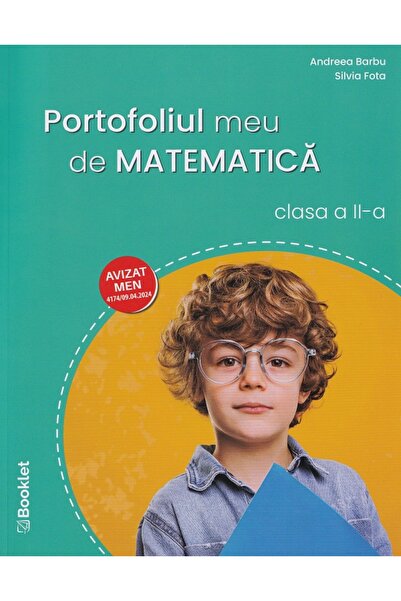 Booklet Portofoliul meu de matematica - Clasa 2 - Andreea Barbu, Silvia Fota