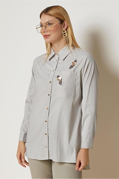 Alvina Shirt Collar Tunic 47051