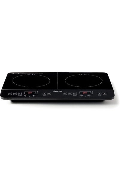 ARIETE Ariet Portable Double Induction Hob 1998, Ceramic Glass, 2000W 1500W, ...
