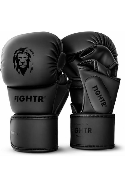 FIGHTR ® Pro MMA Gloves for Grappling Sparring Training, Kickboxing Martial A...