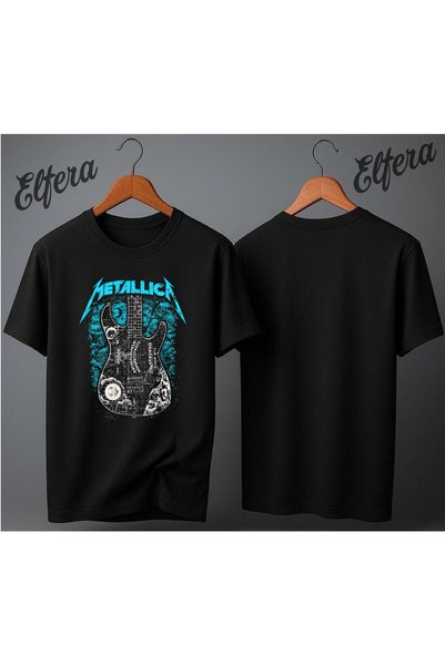 ELFERA Tricou unisex cu imprimeu Metallica