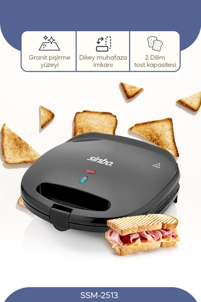 Sinbo SSM-2513 Tost Makinesi - PH