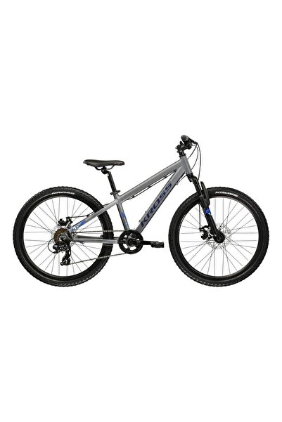 KROSS Children's Bike Dust JR 1.0 DSC 24 inch gray Shimano Tourney