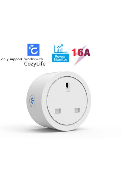Choice مقبس كهربائي ذكي بريطاني 100-240 فولت مع خاصية واي فاي - قطعة واحدة 16...