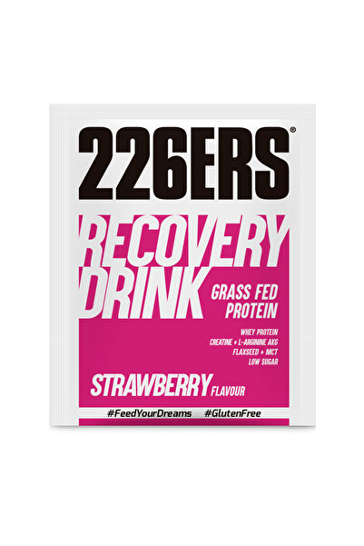 226ERS plic pudra recuperare - recovery drink - capsuni - 50gr