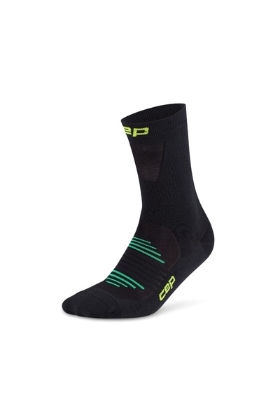 Cep Șosete compresie alergare Pro Run Ultralight Mid Cut - negru | ultraușoare