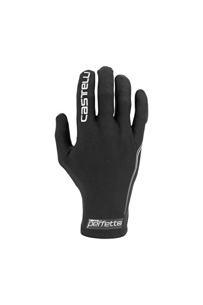 Castelli manusi ciclism calduroase cu degete lungi - Perfetto Light - negru