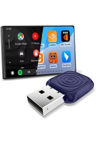 carlinkit MiNi Ultra Wireless CarPlay & Android Auto Adapter - Plug & Play US...