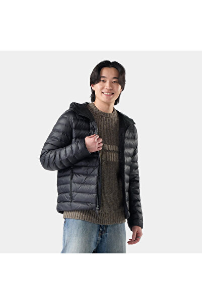 Smartwool Geacă Winterloft Hooded - negru | puf reciclat & Merino