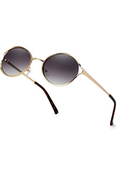 GENERAL DreamCalf Retro Oval Sunglasses for Women Classic Round Designer Sun ...
