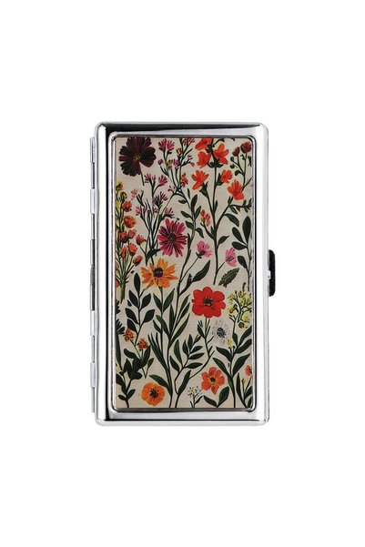 Choice B Vintage-Style Vintage Card Case Metal Material Easy Snap Metal Case ...
