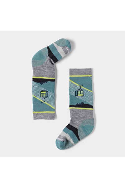 Smartwool Șosete Merino schi Gondola Games - gri Light Gray | Over-the-Calf |...