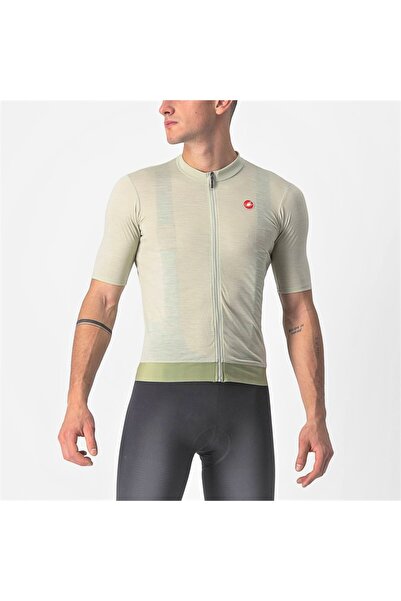 Castelli Essenza Jersey short sleeve cycling t-shirt - white light desert green