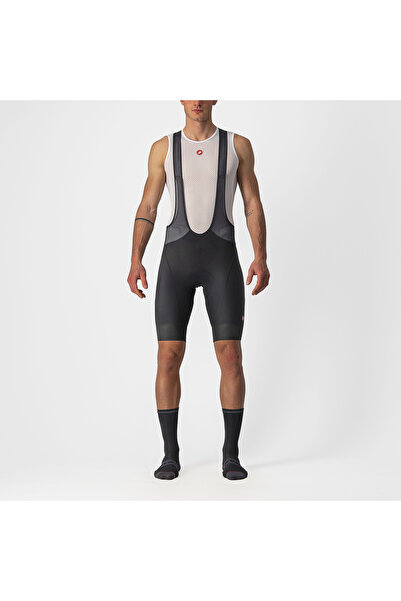 Castelli cycling shorts with bibs - Endurance 3 Bibshort - 15-35 gr C - black