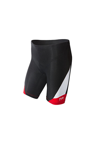 TYR Tri Short Men Carbon 9" black-red