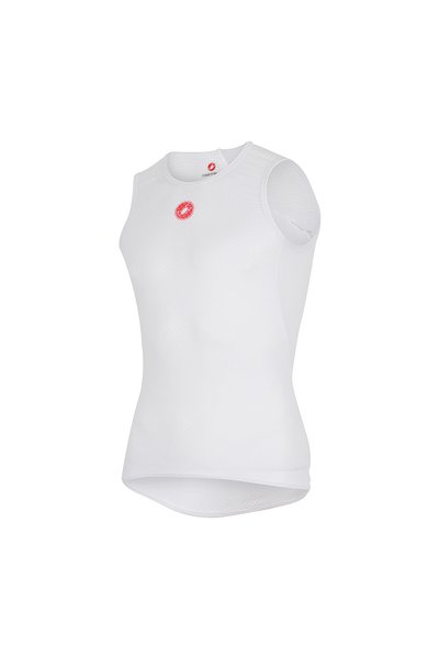 Castelli Pro Issue - αμάνικο μπλουζάκι ποδηλασίας - λευκό
