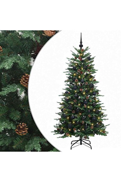 vidaxl Brad de Crăciun artificial cu ramuri articulare 150 cm