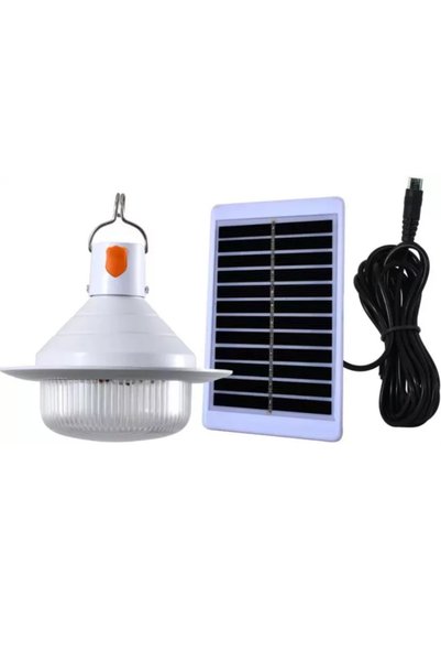 OEM Lampă solară de camping, portabilă, cu cârlig de prindere