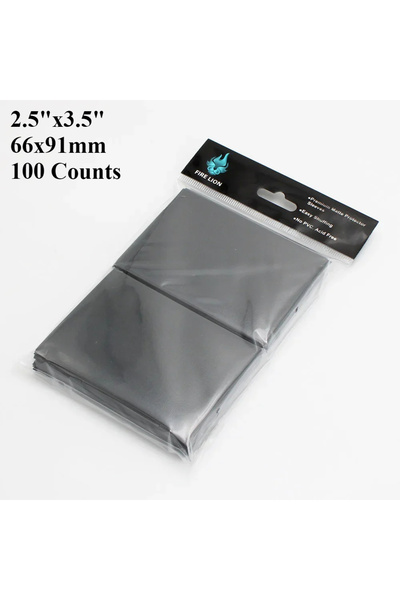 Choice HL01 100 PCS Matte Colorful Standard Size Card Sleeves 66x91mm TCG Tra...