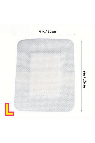 Choice L 100PCS 100PCS Breathable Patches, Soft Non-Woven Fabric, Easy to Rep...