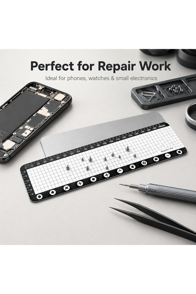 Choice Magnetic Screw Storage Mat Soft Silicone Repair Pad for Phone Tablet L...