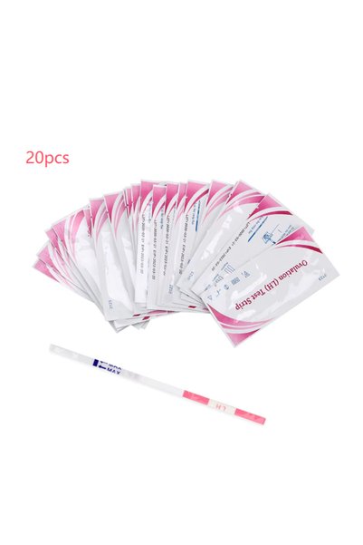 Choice 20pcs Ovulation Test Strips for Women Accurate Fertility LH Test Strip...