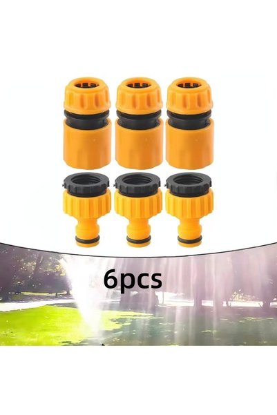 Choice Hose Faucet Quick Connector 3/4 & 1/2 Inch Graden Hose Water Tap Threa...