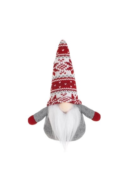 OEM Figurină Decorativa de Crăciun Gnome cu Căciulă Roșie Zacquard Imitatie d...